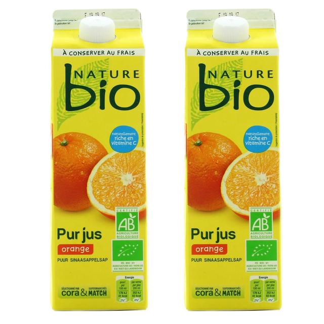 2050000307324 - Nature Bio - Pur jus d'orange frais Bio