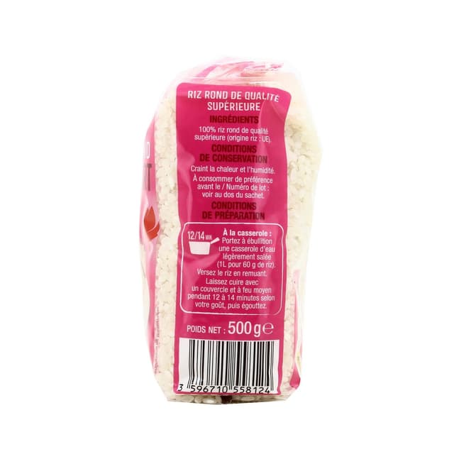 3596710558124 - Auchan - Riz Rond Dessert