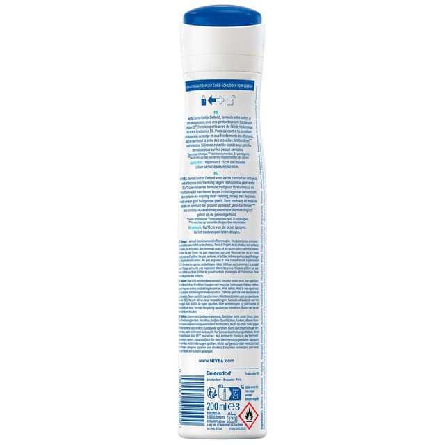 4006000168524 - Nivea - Déodorant Spray Anti-transpirant Efficacité 72h