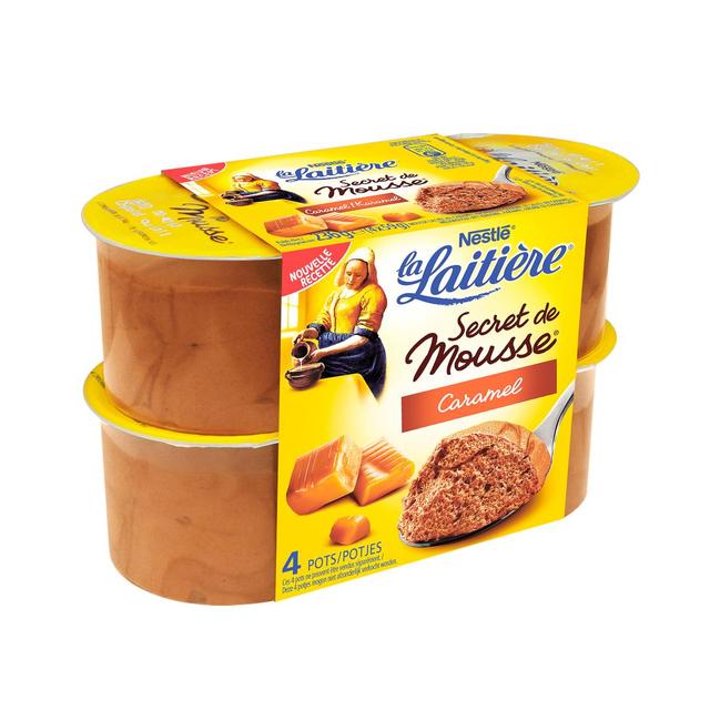 3023290009024 - La laitière - Secret de mousse caramel au beurre salé
