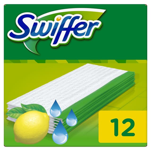 5413149750425 - Swiffer - Lingettes imprégnées pour le sol parfum citron