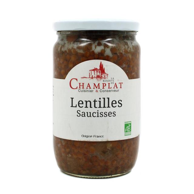 3493833090725 - La Reserve de Champlat - Lentille saucisse bio
