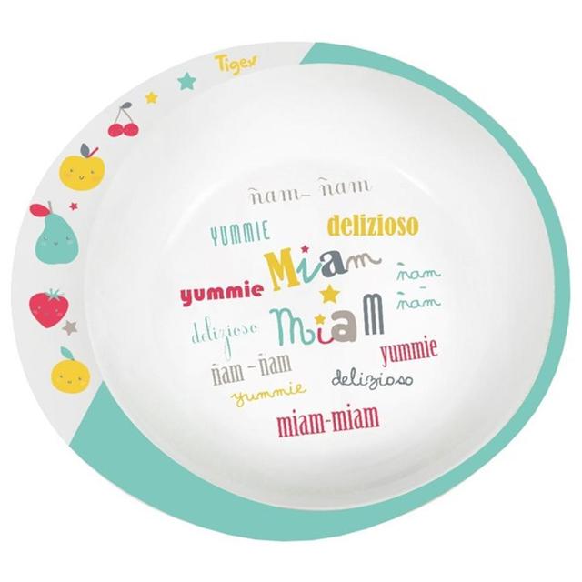 3159921211525 - Tigex - Assiette creuse antidérapante mini chef