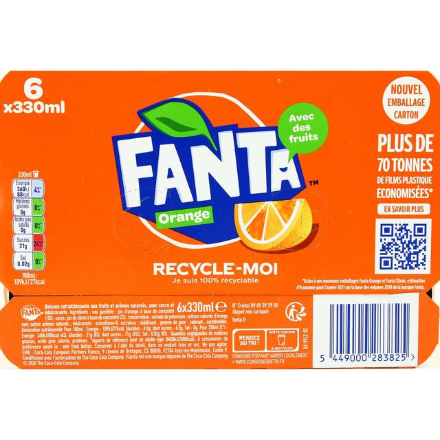 5449000335920 - Fanta - Orange
