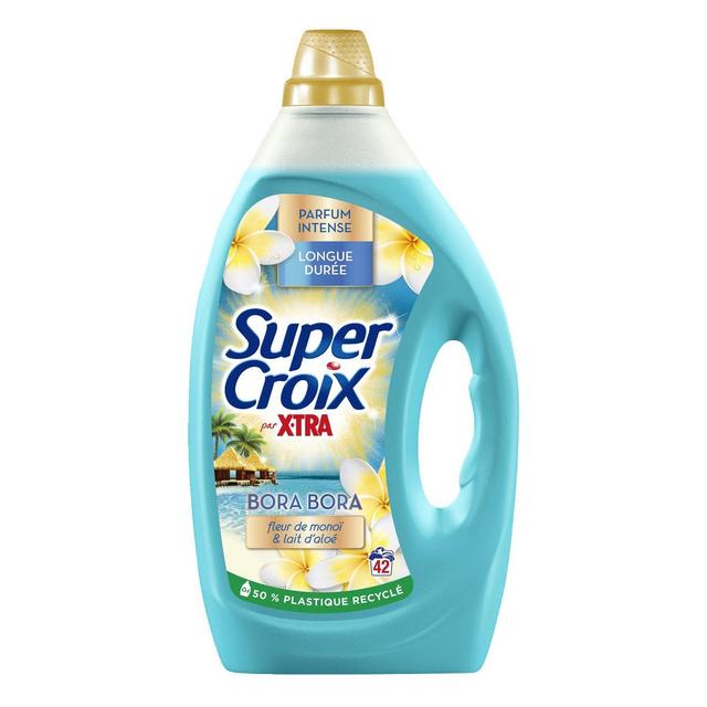 3178041364225 - Super Croix - Lessive Liquide Bora Bora Fleur de MonoÏ et Lait d'Aloe