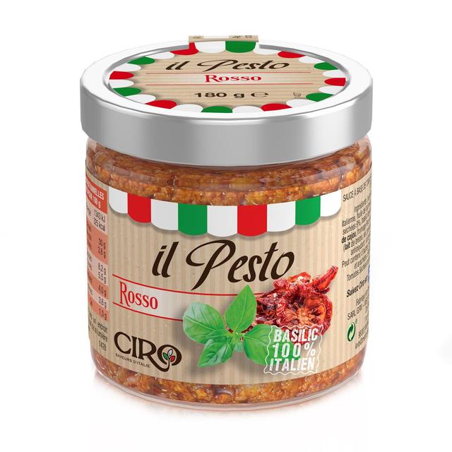 3760014294525 - Ciro - Sauce Pesto Rosso - Tomates séchées et Basilic