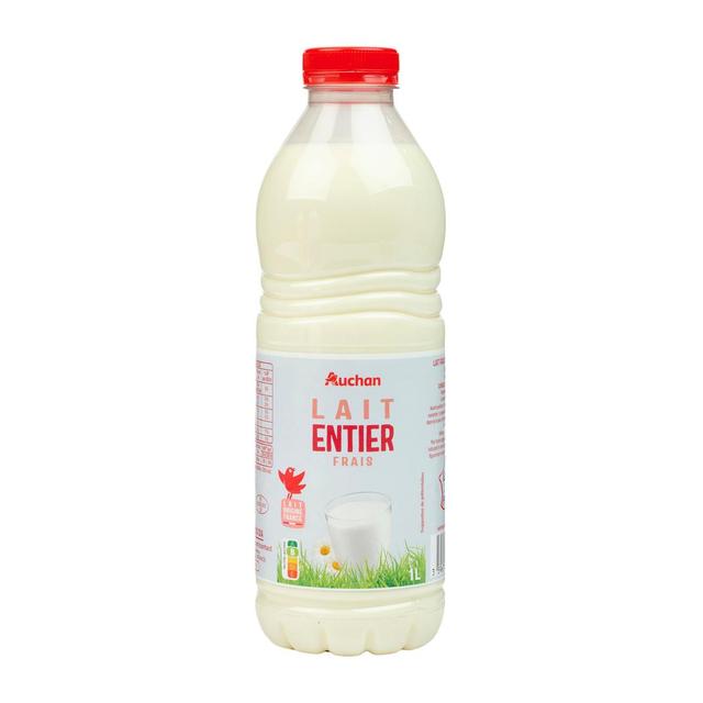 3596710535125 - Auchan - Lait frais entier