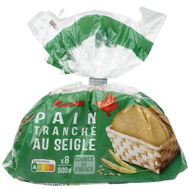 3596710425525 - Auchan - Pain de Table au Seigle