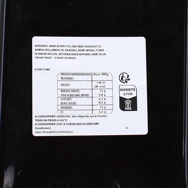 3039050535825 - Socopa - L'Ultra Savoureux - Haché de Porc Prêt à Cuisiner