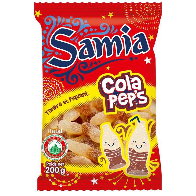 3276650116225 - Samia - Bonbons Cola Pep's Bouteille - Halal