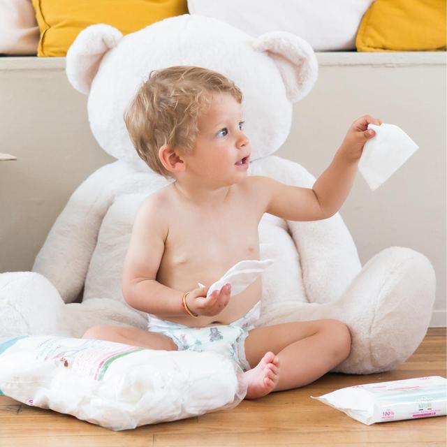 3701719400200 - Carryboo - Family Pads de Coton 100% Bio Format familial.