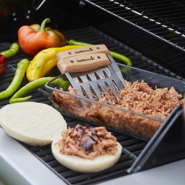 5404035706725 - Barbecook - Set de 2 griffes à viande