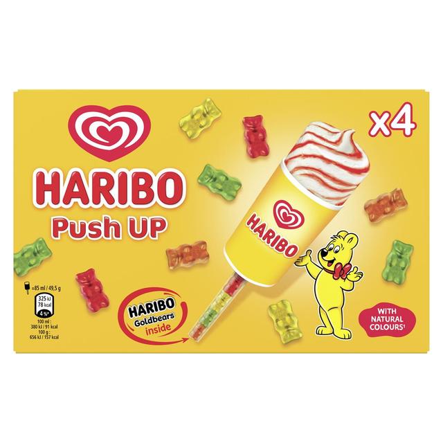 8711327666825 - Haribo - Bâtonnets Push Up et bonbons
