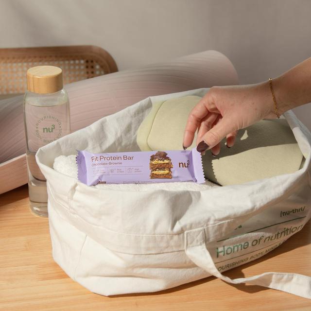 4260593957525 - NU3 - Barre Protéinée Chocolat Brownie- Fit Protein Bar