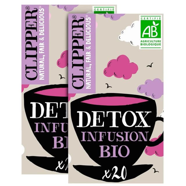 2050000418525 - Clipper - Infusion Détox Bio - 20 sachets