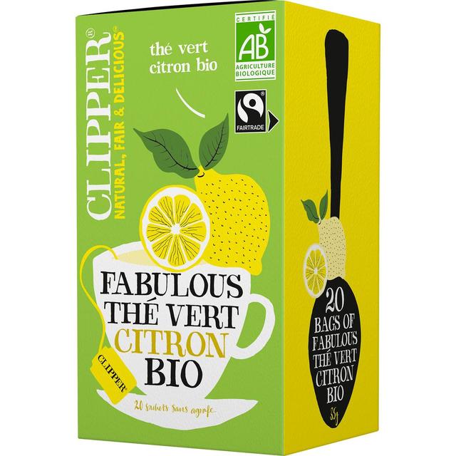 5021991938825 - Clipper - Thé Vert au Citron Bio