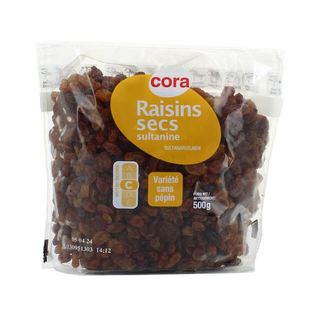 3257980158925 - Cora - Raisins secs sultanine