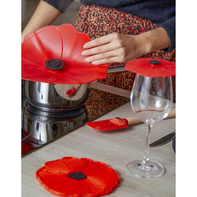 3700527510026 - Charles Viancin - Couvercle coquelicot en silicone