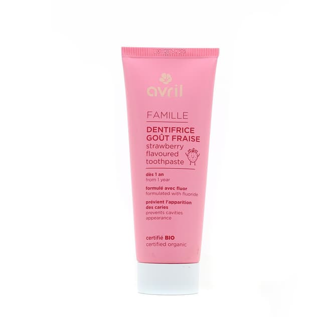 3662217020126 - Avril - Dentifrice enfant - goût fraise