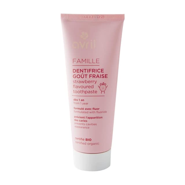 3662217020126 - Avril - Dentifrice enfant - goût fraise