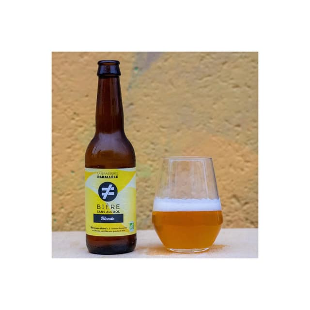 3770014530226 - La Brasserie Parallèle - Bière blonde sans alcool 0.5° bio