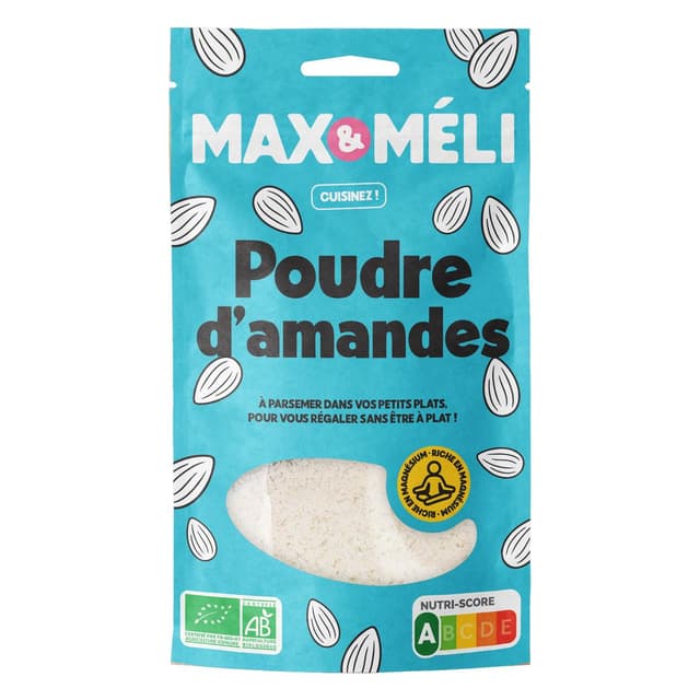 3760099530426 - Max et Méli - Poudre d'Amande d'Espagne, Bio
