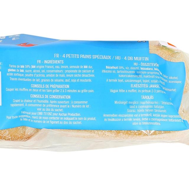 3596710530526 - Auchan - Muffins Nature