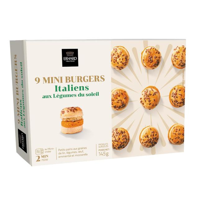 3422828040926 - Erhard traiteur - Minis burgers Italien aux légumes du soleil