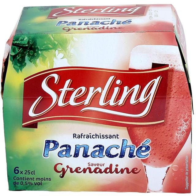 3596710481026 - Sterling - Panaché aromatisé grenadine 0,5°