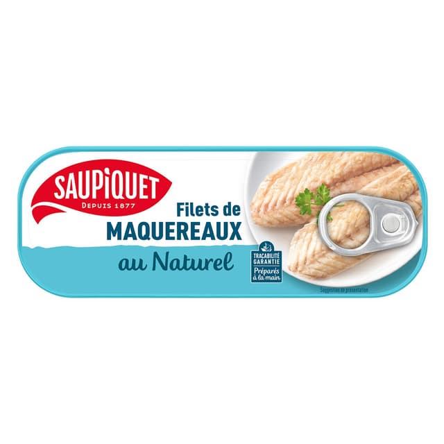 3165950211726 - Saupiquet - Filets de Maquereaux au Naturel