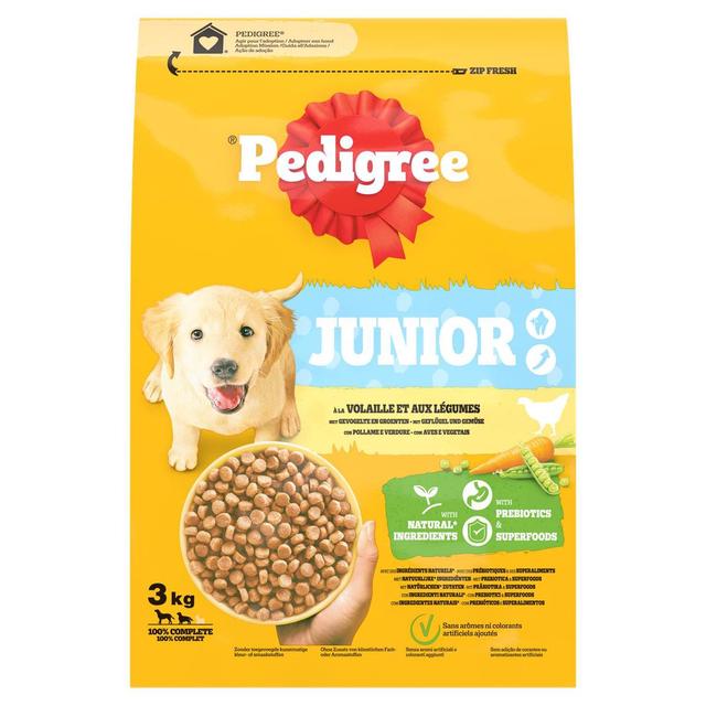 4008429161926 - Pedigree - Croquettes Volaille Légumes Junior pour Chiot moyen et grand