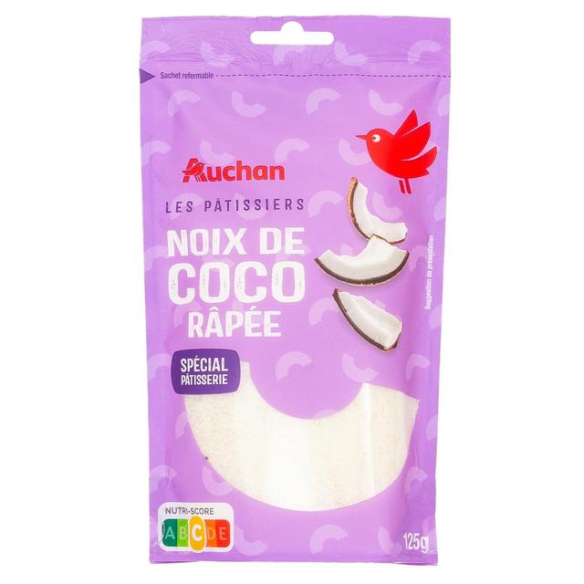 8435177052026 - Auchan - Noix de Coco Râpée Sachet Refermable