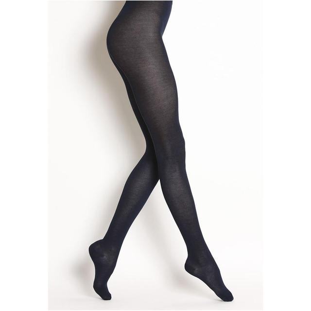 3501356233526 - Bleuforêt - Collant semi opaque Marine 30D