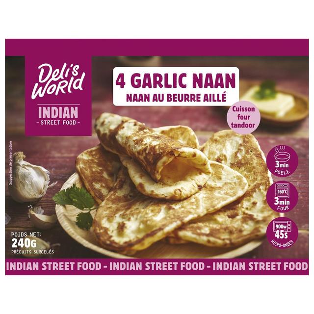 3760184013926 - Deli's World - Garlic Naan