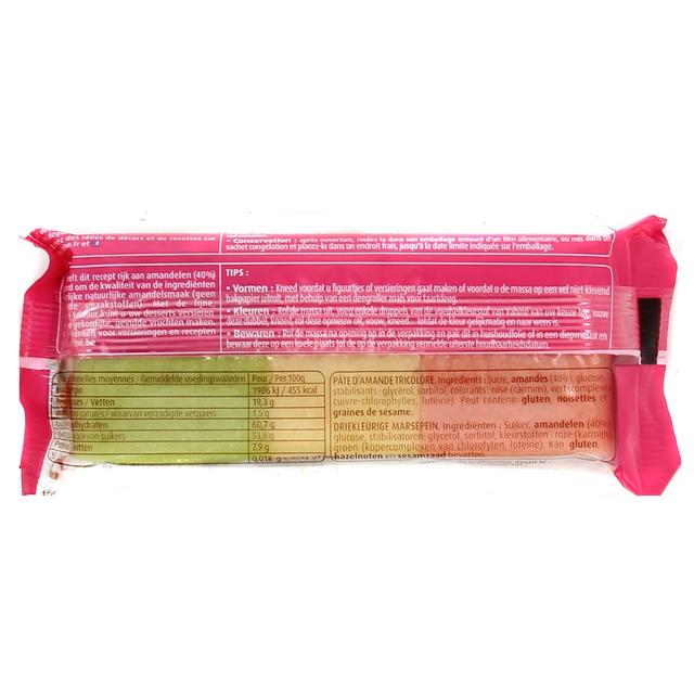 3179142794126 - Vahine - Pâte d'amandes tricolore 40%