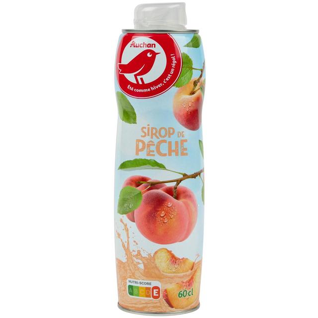 3596710454426 - Auchan - Sirop de pêche