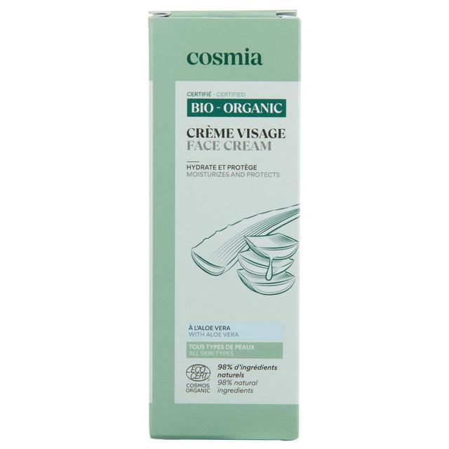 3596710524426 - COSMIA BIO - Crème hydratante et protectrice à l'aloé véra