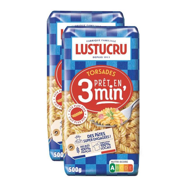 2050000115226 - Lustucru - Pâtes Torsettes Cuisson Rapide