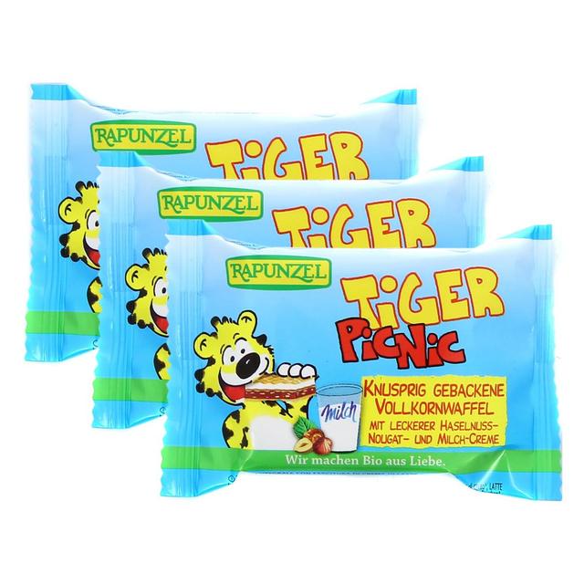 2050000346026 - Rapunzel - Gaufrette Tiger-snack au lait et aux noisettes