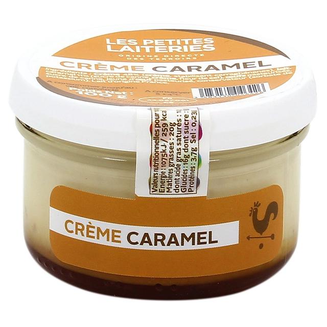 3483130046426 - Les Petites Laiteries - Petit Pot de Crème Caramel - Lait de vache pasteurisé