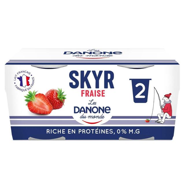 3033491916526 - Les Danone Du Monde - Skyr Fraise 0%mg