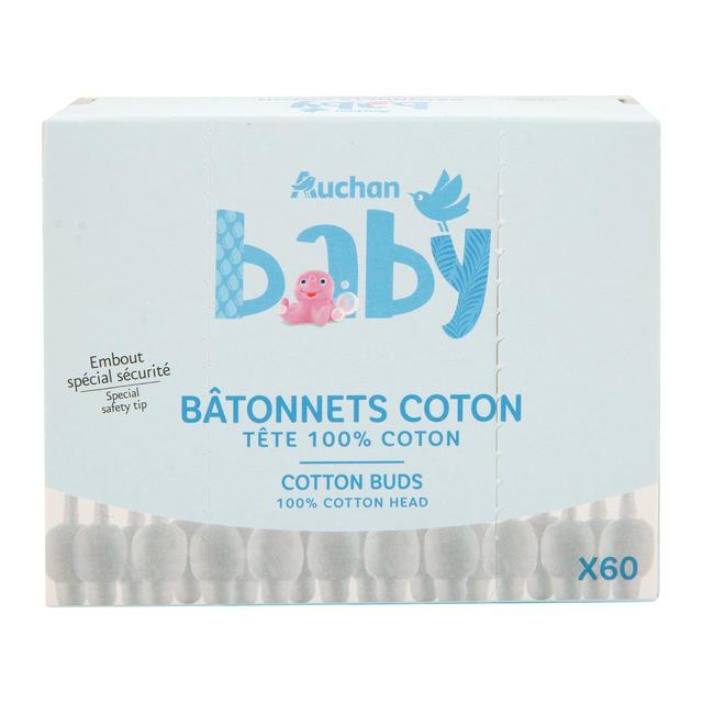 3245678667026 - COSMIA BABY - Bâtonnets coton-tiges bébé en papier