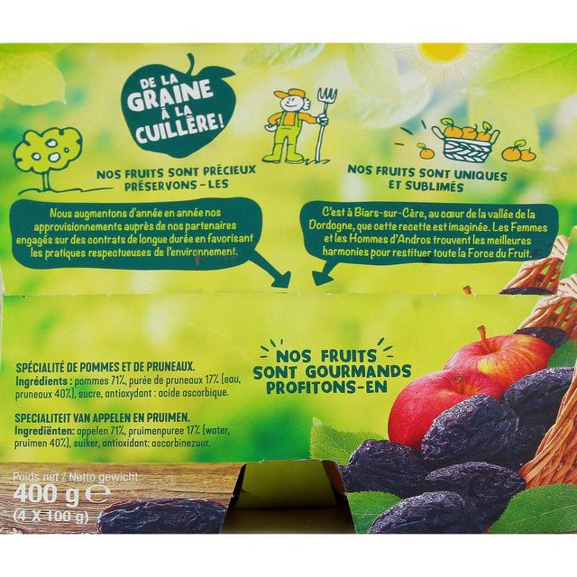 2050000117626 - Andros - Compote Pomme pruneau