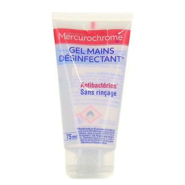 3160920508226 - Mercurochrome - Gel hydro-alcoolique anti-bacterien mains