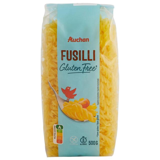 3596710458226 - Auchan - Pâtes Fusilli Sans Gluten