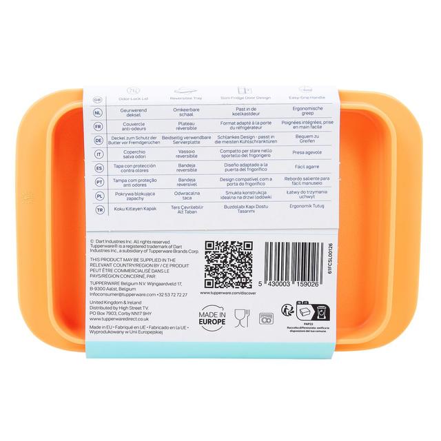 5430003159026 - Tupperware - Beurrier Orange / Saumon