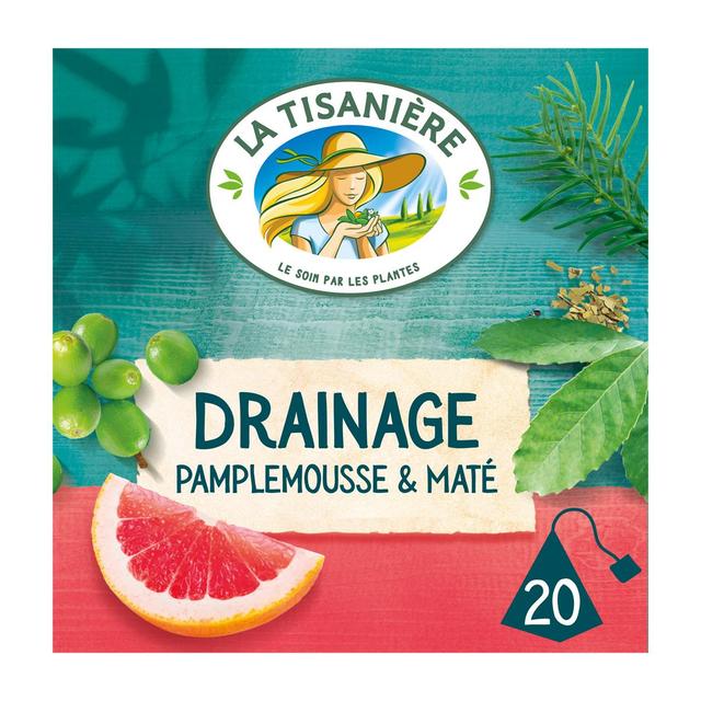 3042062209226 - La Tisanière - Infusion drainage pamplemousse maté 30g