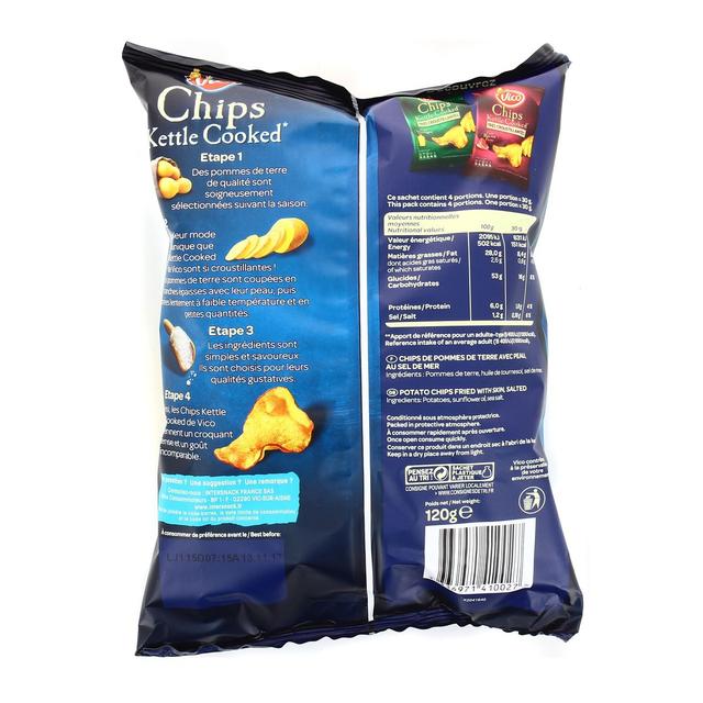 3336971410027 - Vico - Chips kettle cooked sel de mer
