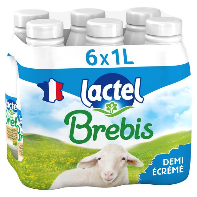 3428274160027 - Lactel - Lait brebis demi-écrémé 1,5% mg