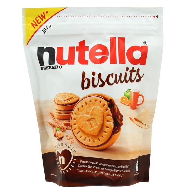 8000500310427 - Nutella - Biscuits fourrés pâte à tartiner aux noisettes et cacao